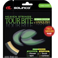 Solinco Tour Bite 6,8m Silber + Vanquish 6,3m Saitenset 13,1m von Solinco