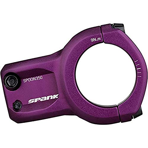 Spank Spoon 350 Vorbau, 35 mm, Purple Fahrrad, Erwachsene, Unisex von Spank