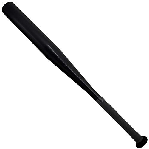 Baseballschläger aus Aluminium SCHWARZ 26 Zoll 65 cm lang ideal zum Baseball von Spaß Kostet