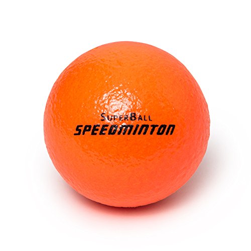 Speedminton Superball Schaumstoffball, Neon Orange, 9 cm von Speedminton