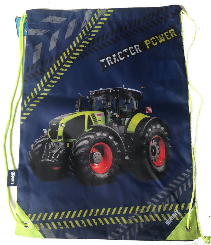 Spirit Turnbeutel Traktor Kinder Turnbeutel Sportbeutel Trecker Rucksack Sporttasche (1-tlg), Bulldog von Spirit