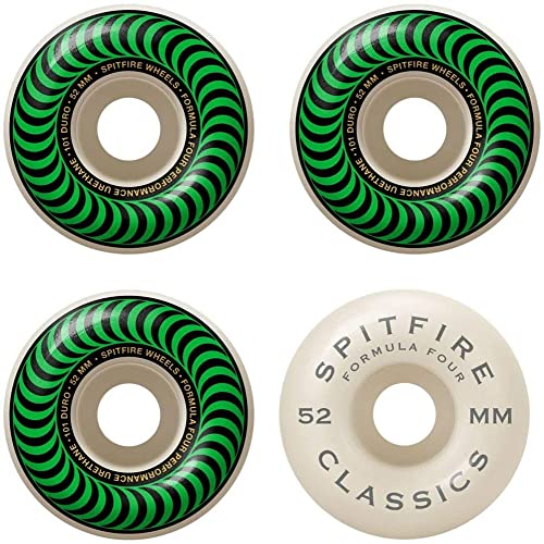 Spitfire Skateboard Wheels Formula Four 101D 52mn Classics Shape Wheels von Spitfire