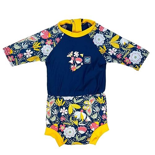 Splash About Unisex Baby Happy Sonnenanzug And Toddler Swim, Garden Delight, 12-24 Monate EU von Splash About