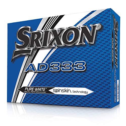 Srixon AD333 Golfbälle - Modell 2018 - weiß - 1 Dutzend von Srixon