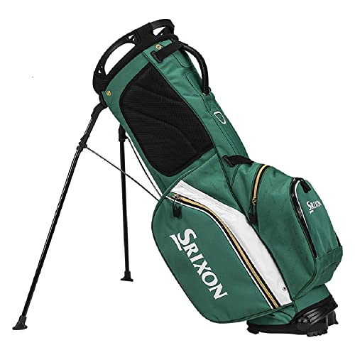 Srixon Augusta Major Edition Stand-Golftasche 4 Schlägerteiler 5 Reißverschlusstaschen, darunter eine mit Velours gefütterte Wertsachentasche und eine isolierte Umhängetasche 2,5 kg, UNIQ Size von Srixon