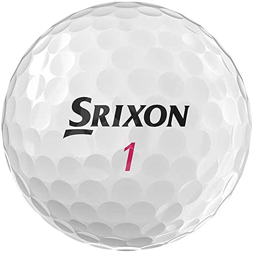 Srixon Soft Feel Lady White – 12 Golfbälle – Distanz und Geringe Kompression Golfbälle für Männer - Golf Geschenke und Golf Equipment von Srixon