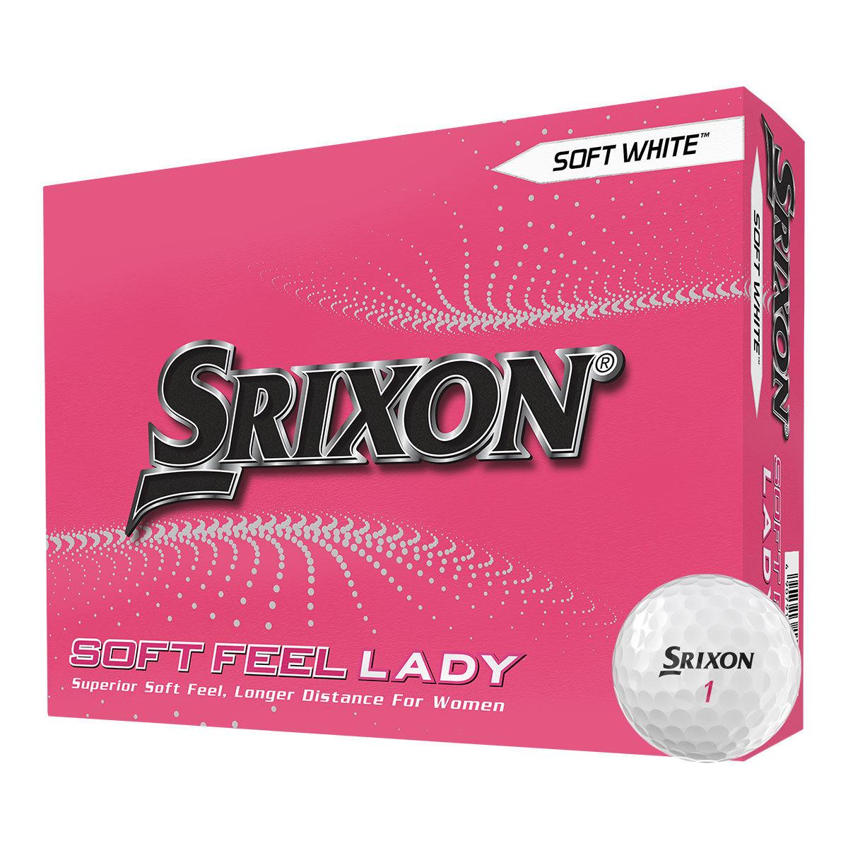 Srixon White Soft Feel 12 Golf Ball Pack | American Golf, One Size von Srixon
