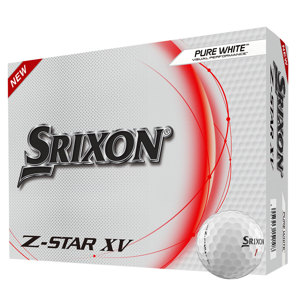 Srixon White Z-Star XV 12 Golf Ball Pack | American Golf, One Size von Srixon