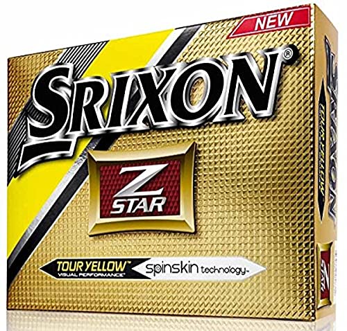 Srixon Z-Star Einheitsgröße 12er Pack,gelb von Srixon