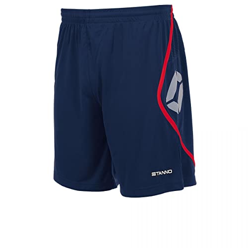 Stanno Pisa Short | Kurze Sporthose für Damen und Herren (größe XXL, blau, Slim fit) von Stanno