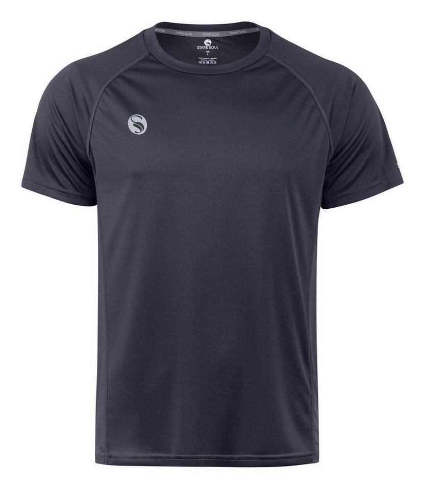 Stark Soul® Funktionsshirt Sportshirt, Fitness T-Shirt Reflect", Kurzarm Funktionsshirt mit seitlichen Mesh-Einsätzen" von Stark Soul®
