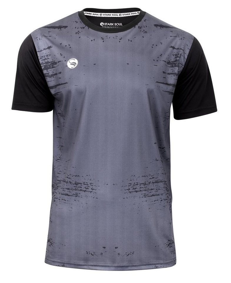 Stark Soul® T-Shirt Trainingsshirt Trikot Stained"- T-Shirt, Herren Sport-Shirt, Kurzarm" von Stark Soul®