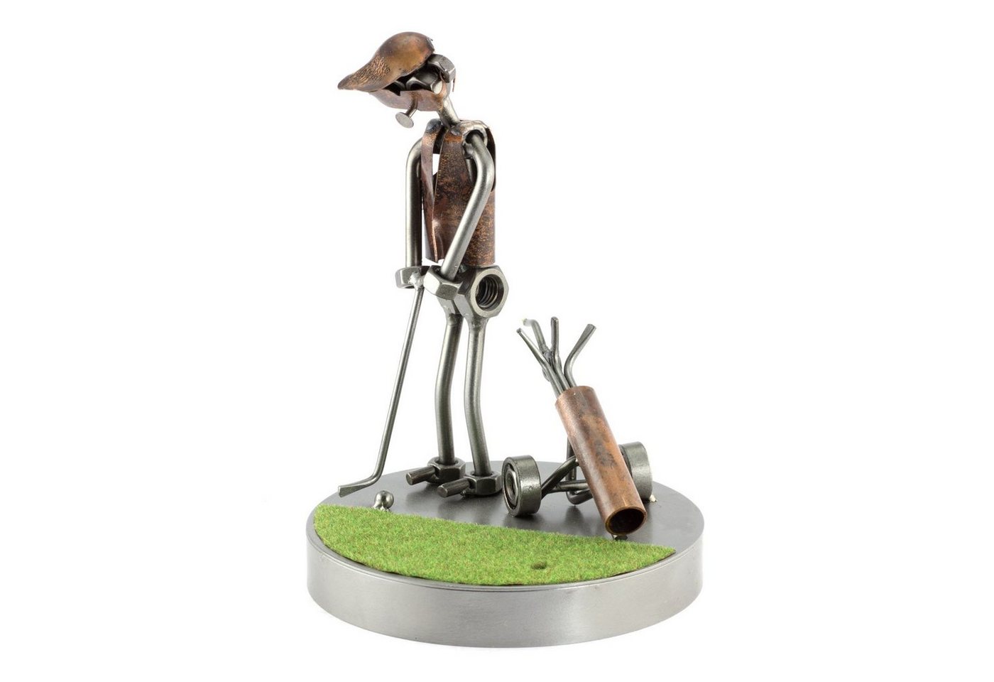 Steelman24 Dekofigur Steelman24 - Putter De Golf sur Le Vert - Sculpture de metal von Steelman24