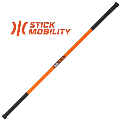 Stick Mobility Fitness-Übungsstab Stäbe, orange, 120cm von Stick Mobility