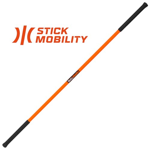 Stick Mobility Fitness-Übungsstab Stäbe, orange, 150cm von Stick Mobility