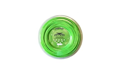 Still in Black Spule 200 m Achteckiger Propulse Neongrün 1,25 mm tennisbesaitung, grün fluoreszierend von Still in Black
