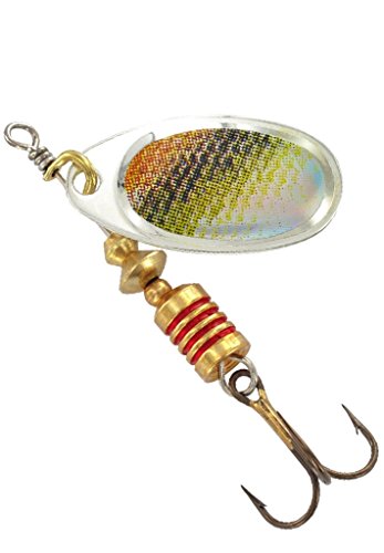 Angel Spinner in verschiedenen Grössen und Farben für Raubfische, Farbe :Barsch, Gewicht:10 Gramm von Storfisk fishing & more