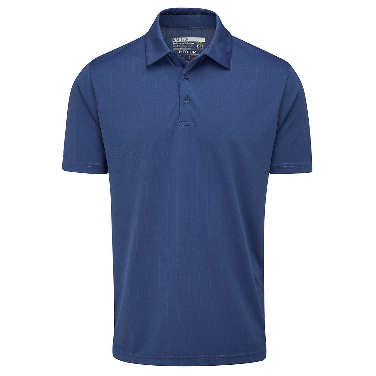 Stuburt Men's Eider Golf Polo Shirt, Mens, Mist, Large | American Golf von Stuburt