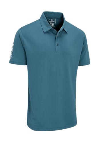 Stuburt Mens Sport Tech Golf Polo Shirt - Peacock - S von Stuburt