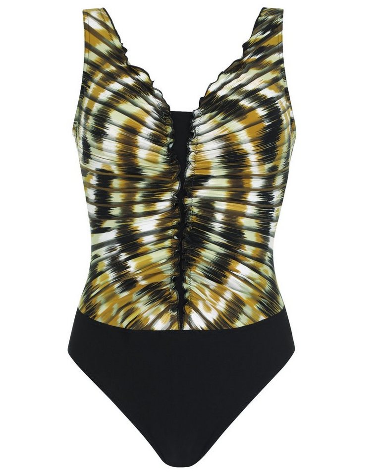 Sunflair Badeanzug Beach Fashion Zebra Badeanzug mit Softcups und tiefem Rücken von Sunflair