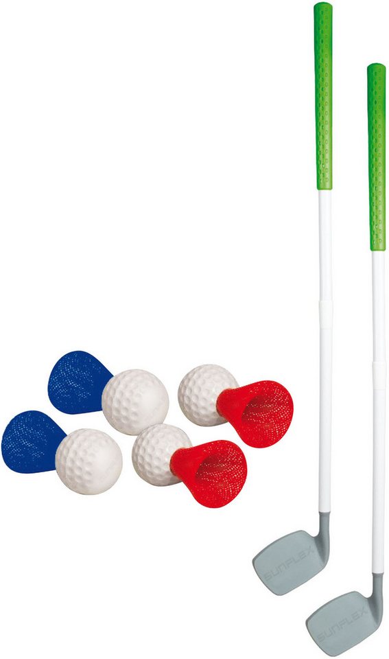 Sunflex Eisenschläger Golf Set für Kinder, Golfschläger ab 4 Jahren, Set, 9-tlg. von Sunflex