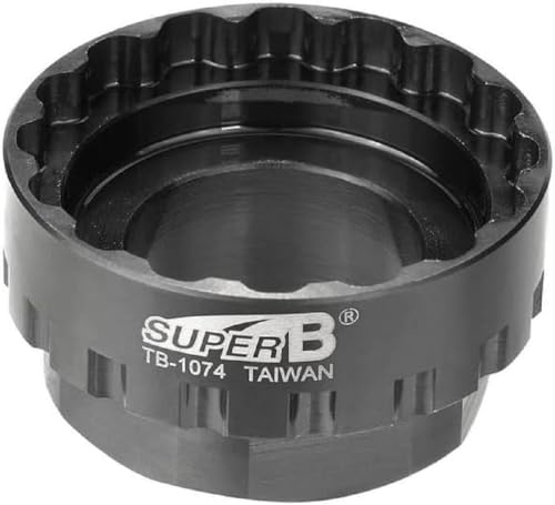SUPER-B Unisex-Adult Estrattore Movimento Centrale Shimano 9100/9120 Con, Nero, Einheitsgröße von Super B