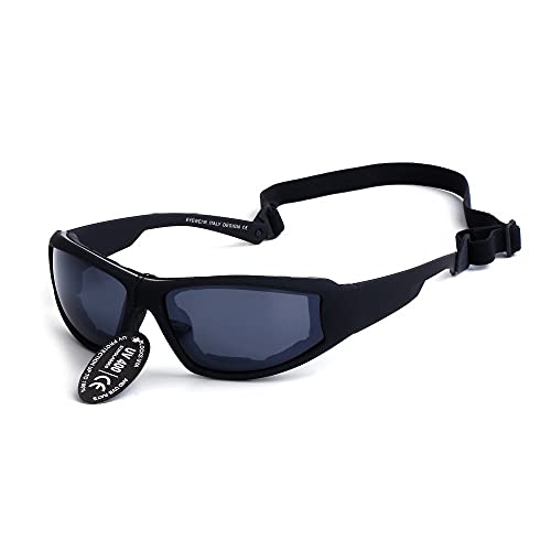 Supertrip Sonnenbrille Polarisierte Herren Sportbrille Fahrradbrille Radsportbrille Motorradbrille Skibrille für Sport und Freizeit Color Schwarz von Supertrip
