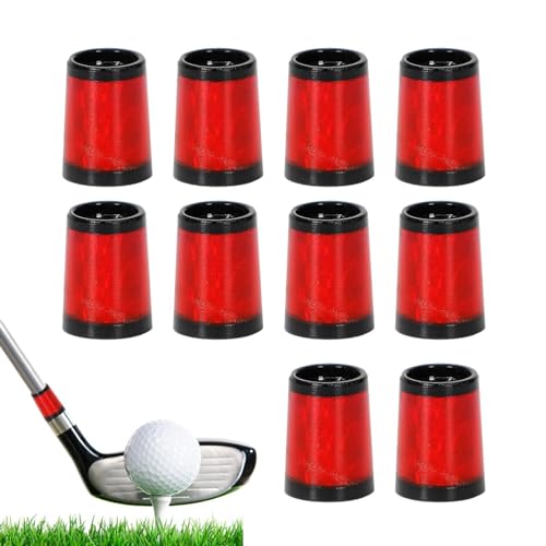 Suphyee Golfschläger-Eisenhülsen,Golf-Schafthülsen,Golf-Eisenschlägerhauben-Set - 10 Stück Schlägerhauben für Golfschläger, schützen Sie Ihre Eisenhülsen, Golf-Eisenschlägerhauben-Set von Suphyee