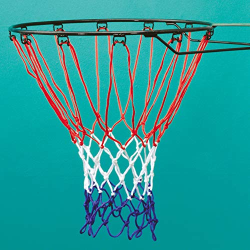 Sure Shot Unisex Basketballnetz, Rot, Weiß und Blau, Einheitsgröße von Sure Shot