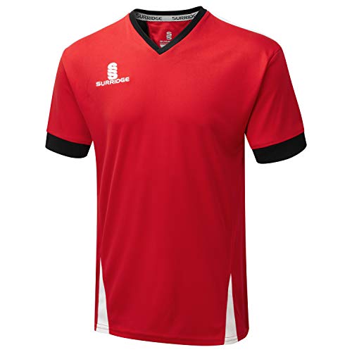 Surridge Sports Herren Blade Training Hemd, Rot/Schwarz/Weiß, Size 3X-Large von Surridge Sports
