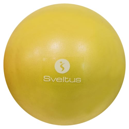 Sveltus Unisex-Erwachsener Ballon pédagogique Lernball, Gelb, diam. 20cm +/-10% von sveltus