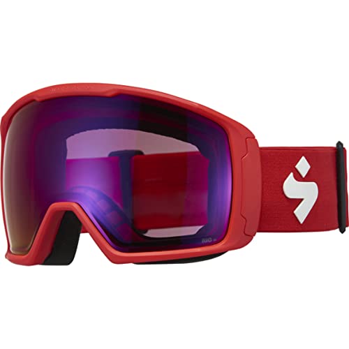 Sweet Protection Adult Clockwork WC MAX Reflect BLI Goggles, Rig Bixbite+Rig L Amethyst/Matte F Red, One Size von S Sweet Protection