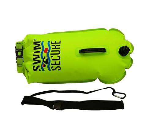 Swim Secure trockenbeutel 35 x 26 cm 28 Liter TPU gelb/grün von Swim Secure