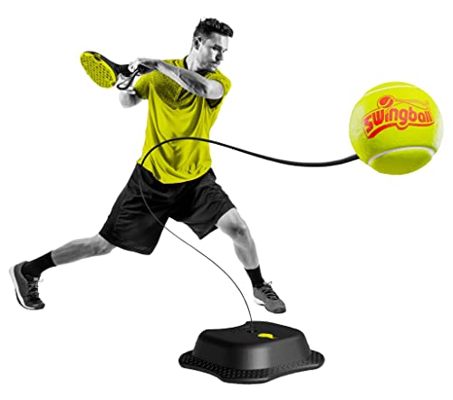 Swingball MK7289 Pro Reflex Tennistrainer, schwarz/gelb von Swingball