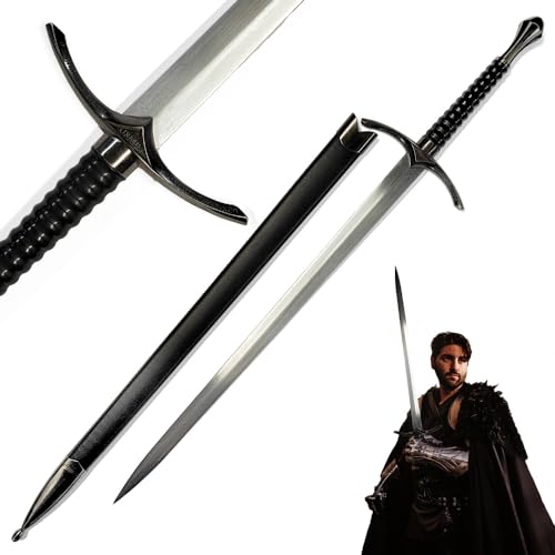 Der Herr der Ringe - Gandalf's Schwert mit Scheide, Filmschwert, Schwert echt, Schwert aus Stahl, Der Hobbit, Zauberer Schwert, Deko Schwert für Sammler und als Geschenk von Swords and more