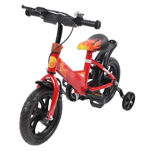 Sxhlseller Kinderfahrräder 12 Zoll Fahrrad für Jungen und Mädchen, Kinderfahrrad mit Stützrädern, Kleinkindfahrräder mit Atmungsaktivem Kissen, Stabile Struktur für Kinder von Sxhlseller