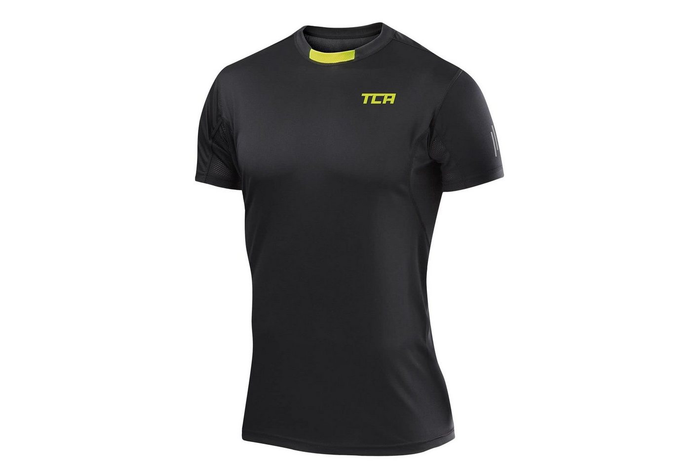 TCA T-Shirt TCA Herren Atomic T-Shirt - Schwarz, L (1-tlg) von TCA