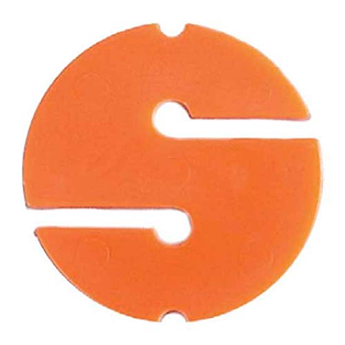 TECNOMAR Cookie-Adressenmarker (6 Stück) Tauchen und Schnorcheln Zubehör, Orange (Orange), Einheitsgröße von TECNOMAR