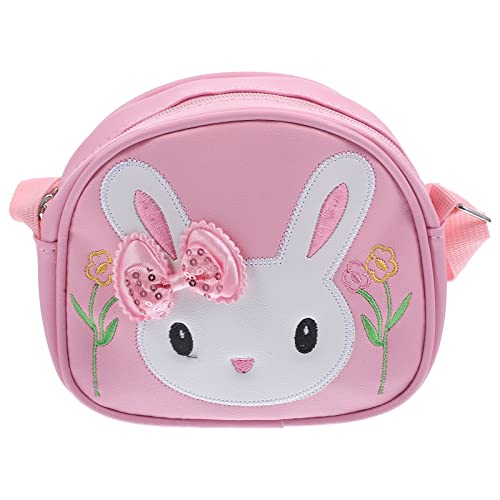 TENDYCOCO Umhängetasche Für Mädchen Hase Umhängetasche Kaninchen Handtasche Für Kleine Mädchen Für Kinder Kleinkinder von TENDYCOCO