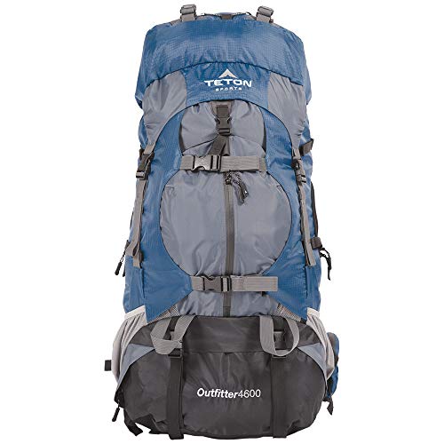 TETON Sports Unisex-Erwachsene Outfitter 4600 Ultralight Internal Frame Not Your Basic Backpack Rucksack, Blau, Einheitsgröße von TETON Sports