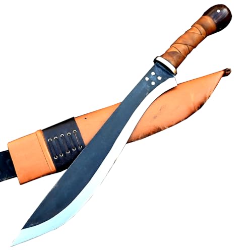 Maßgeschneidertes handgefertigtes Überlebens-Eli-Machete-Schwert aus Kohlenstoffstahl | Jagd| Camping von THE NEPAL