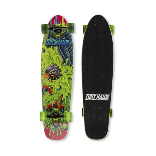 Tony Hawk Skateboard, 78,7 cm, Slime Hawk Graphic Longboard von Sakar