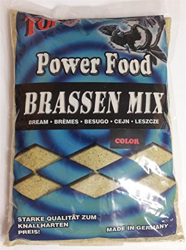 TOP SECRET Power Food Grundfutter Color Brassen Mix 1Kg von TOP SECRET