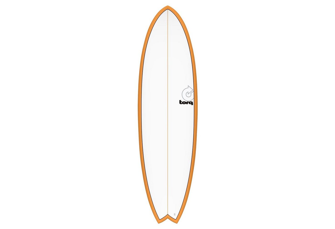 TORQ Wellenreiter Surfboard TORQ Epoxy TET 6.3 MOD Fish OrangeRail, Fish, (Board) von TORQ
