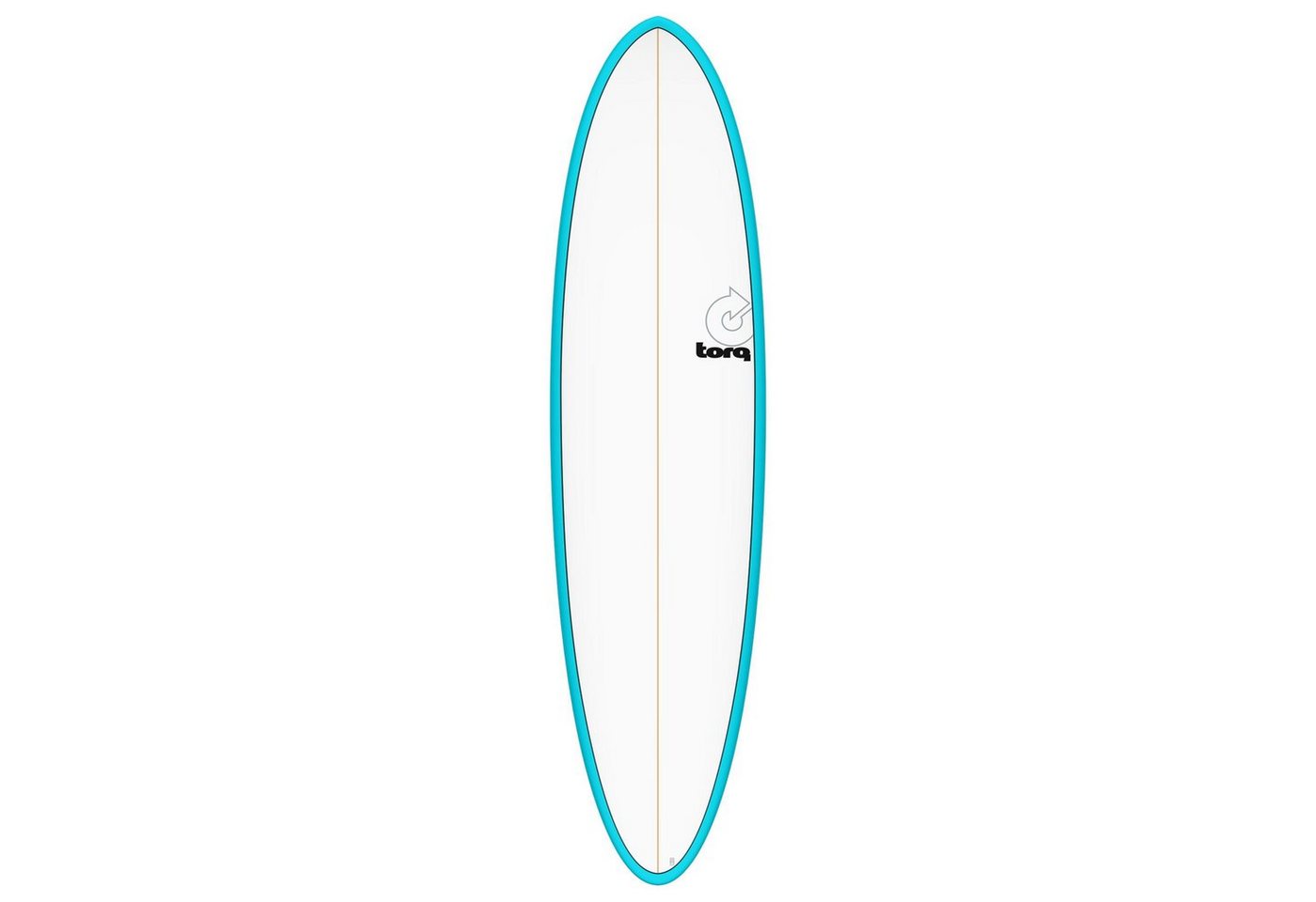TORQ Wellenreiter Surfboard TORQ Epoxy TET 7.2 Funboard Blue Pinline, Funboard, (Board) von TORQ