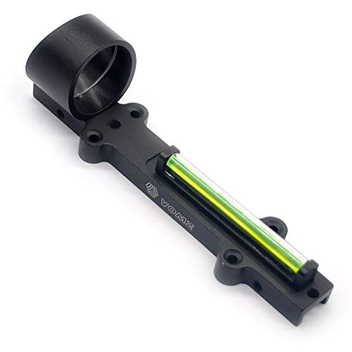 TRIROCK Holographic Reflex 1x28mm Fiber Green Circle Dot Sight Scope Mount riflescope Fits Rib Rail 5.5-10 mm Width von TRIROCK