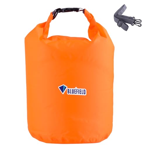 TRIWONDER Wasserdichter Packsack 10L / 20L / 40L, Leicht Dry Bag, wasserdichte Tasche für Boot, Schwimmen, Kajak, Wassersport, Treiben (Orange, 10L) von TRIWONDER