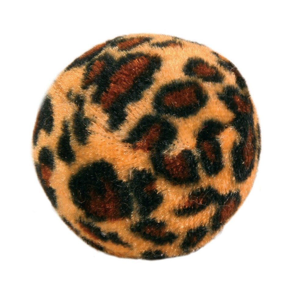 TRIXIE Tierball Spielbälle mit Leopardenmuster von TRIXIE