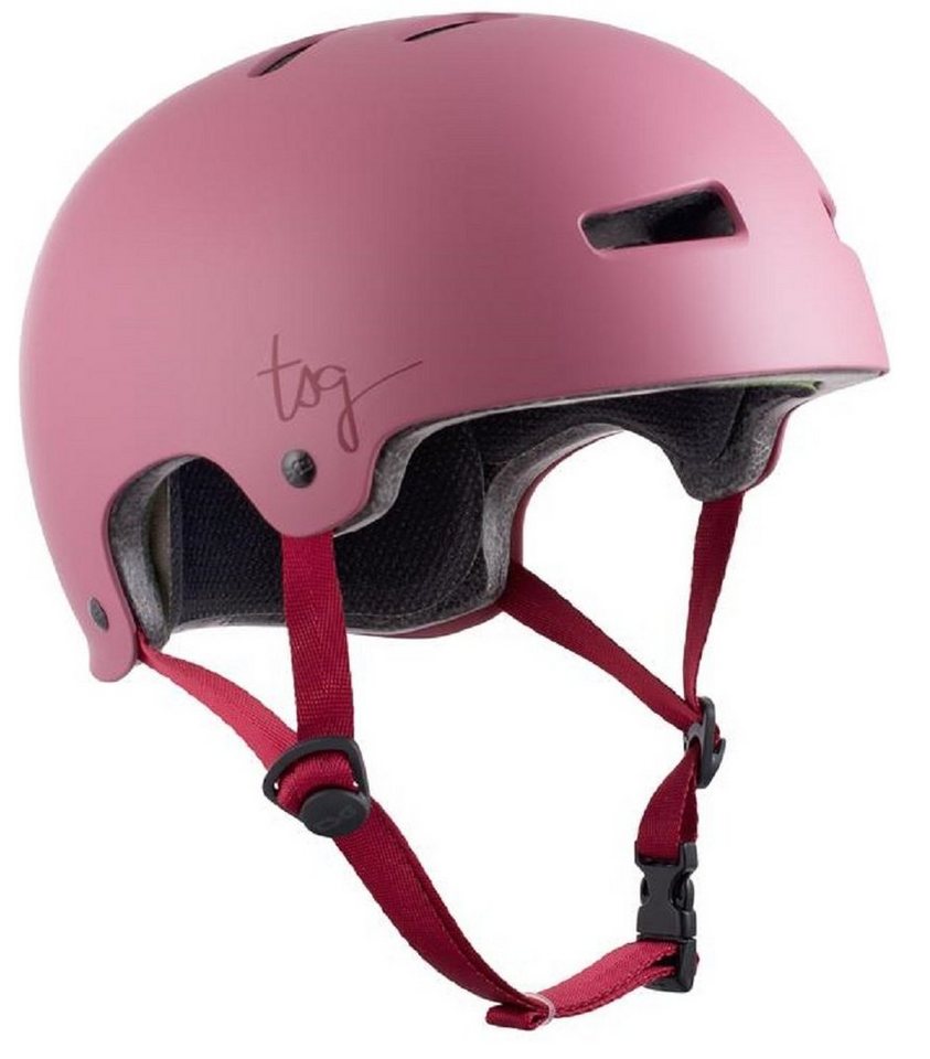 TSG Protektoren-Set TSG Evolution WMN Frauen Helm Solid Color matt sakura pink XXS/XS von TSG