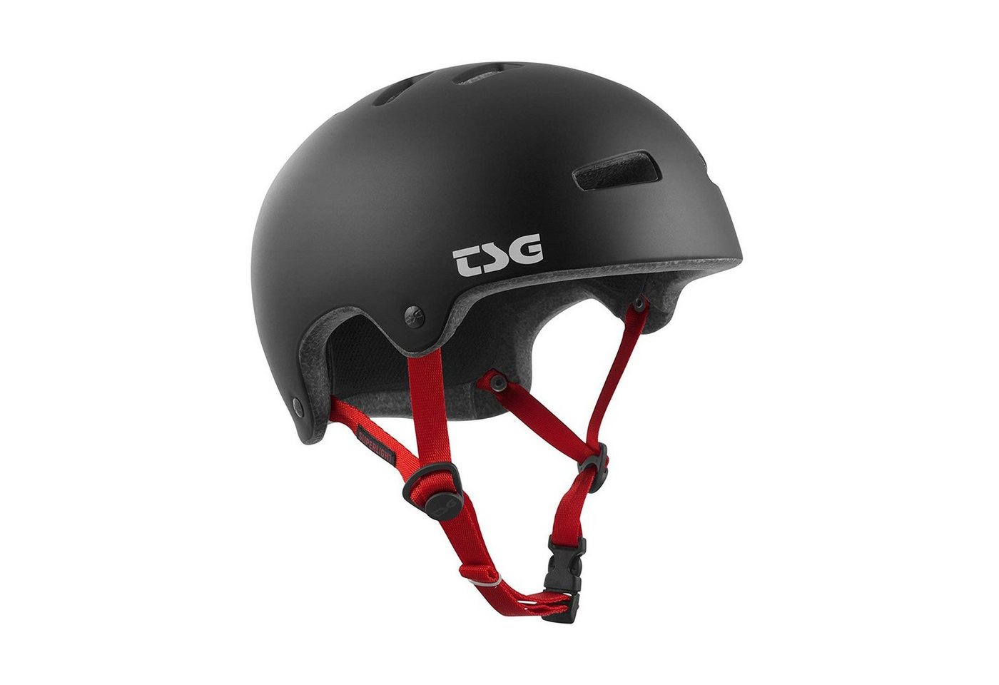 TSG Protektoren-Set TSG Superlight Helm Solid Color matt schwarz von TSG